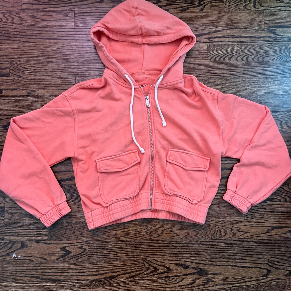 Aerie cropped zip up